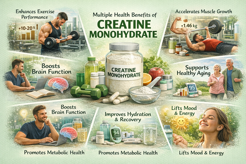 Creatine Monohydrate Benefits Lợi ích của Creatine Monohydrate