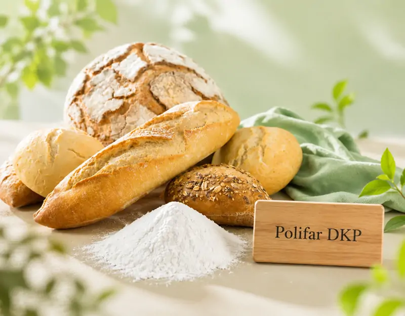 DKP applied to bread DKP áp dụng cho bánh mì