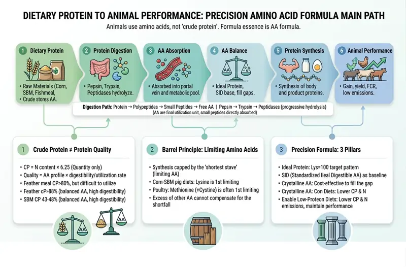 The Relationship between Proteins and Amino Acids Mối quan hệ giữa protein và axit amin