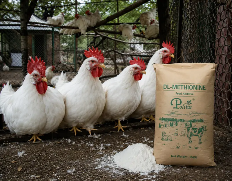 Methionine specially designed for poultry Methionine được thiết kế đặc biệt cho gia cầm