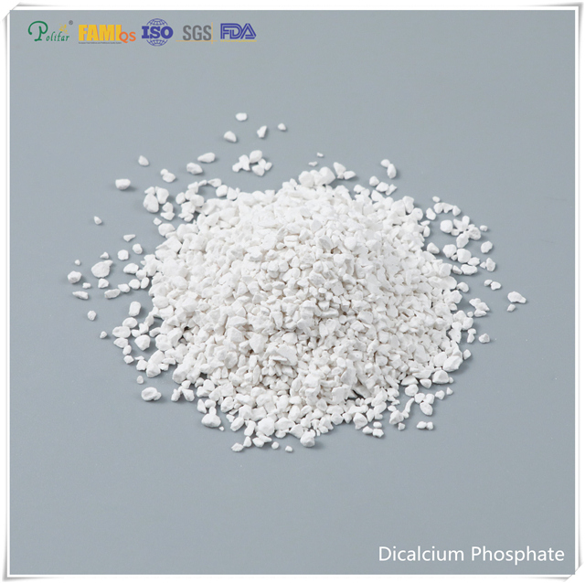 "Lớp thức ăn dạng hạt Dicalcium Phosphate màu trắng CAS NO 7789-77-7 cho gà"