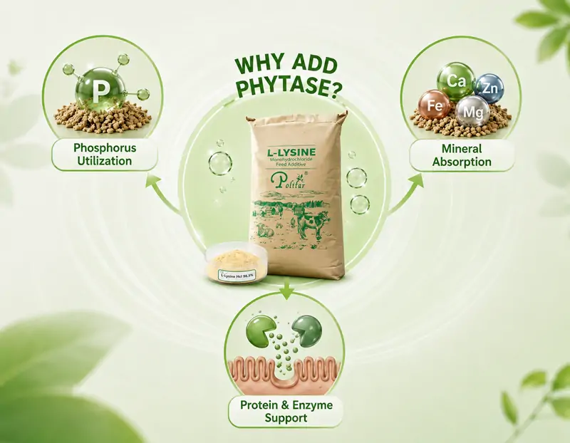 Tại sao cần bổ sung Phytase v&agrave;o thức ăn