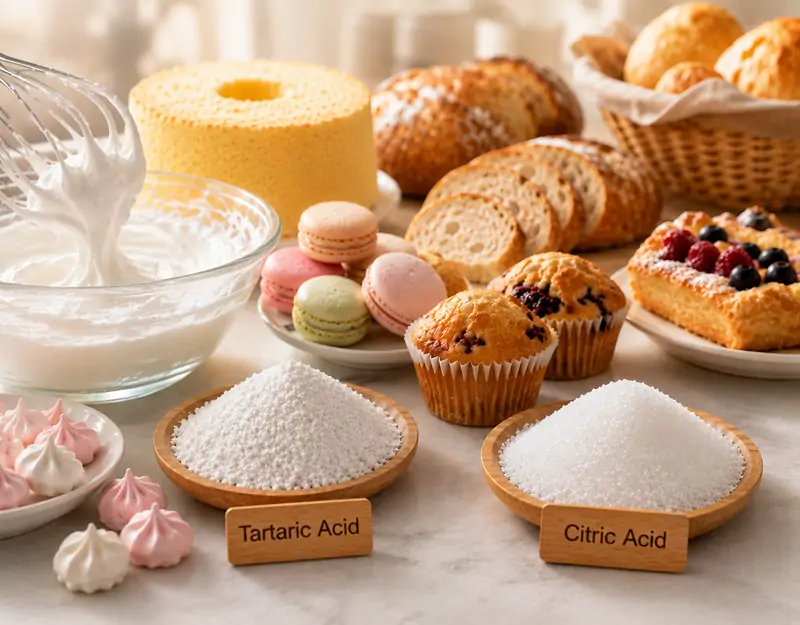phụ gia thực phẩm axit tartaric
