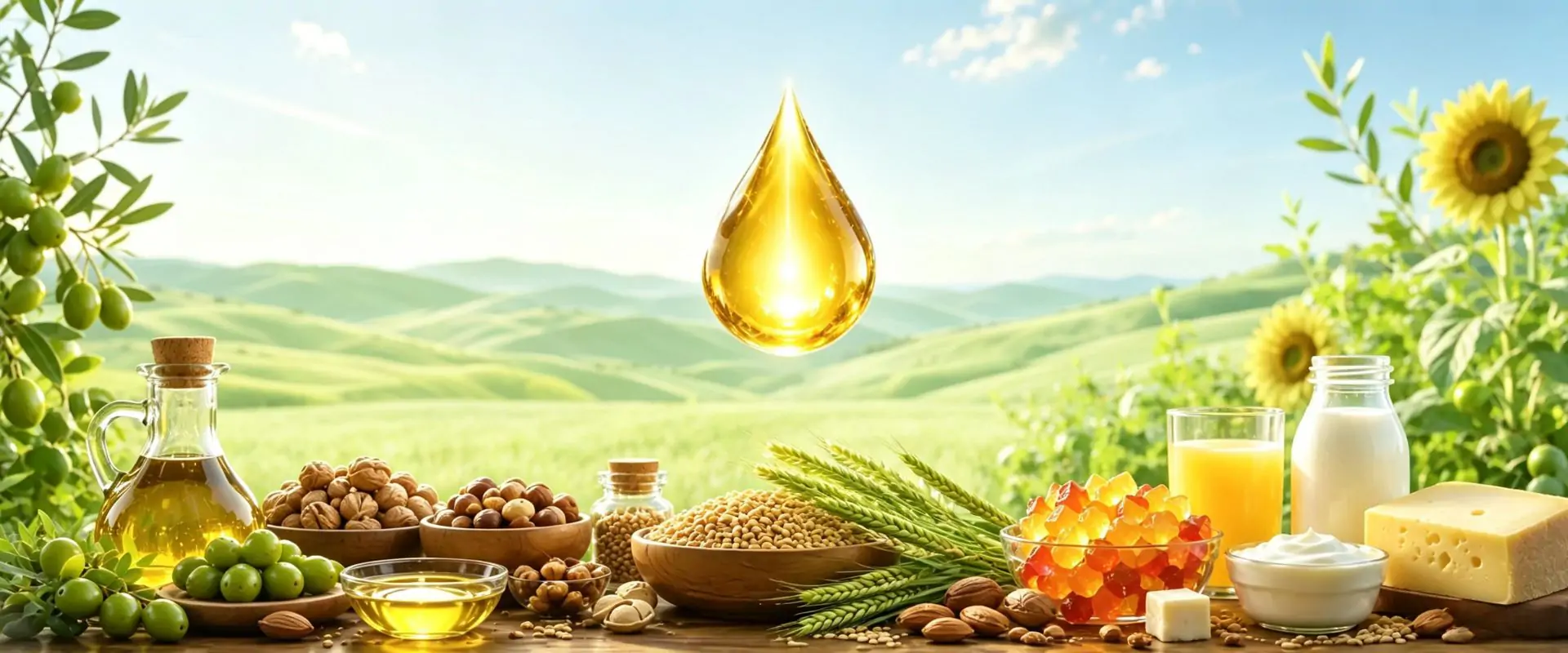 Bulk Food Grade Vitamin E / Tocopherol